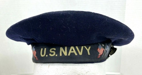 Vintage US Navy Enlisted Dress Hat | eBay