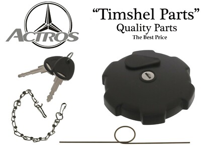 Tankdeckel abschließbar 80mm passend für Mercedes Benz Actros Axor Atego Unimog