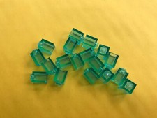 LEGO- NEW- 3005-TRANS LIGHT BLUE 1 X 1 BRICK-50 PIECES