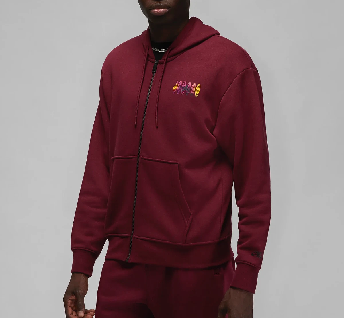 Nike air full zip hotsell hoodie red