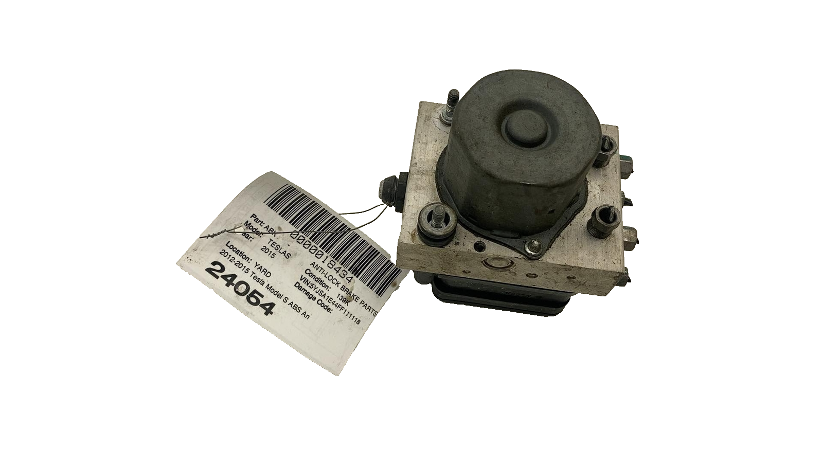 ⭕ 12-15 Tesla Model S ABS Anti-Lock Pump Hydraulic Control Module 6006363-00-D