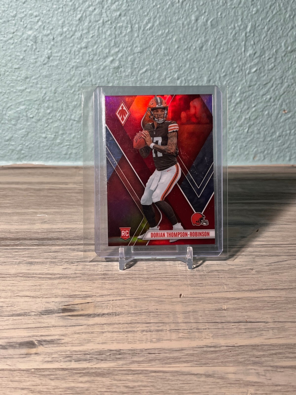 2023 Panini Phoenix - Rookies Red #124 Dorian Thompson-Robinson /250 (RC)-BROWNS