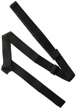 Zaltana 1-1/2" Ski Shoulder Carrier, Lash Handle Straps Porter, Black