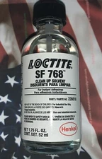 Loctite SF 768 Clean Up Solvent  1.75 FL. OZ. / 52mL P/N: 235018 X-NMS 76820 X 1