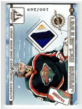 Jamie McLennan & Filip Kuba 2001-02 Titanium Double-Sided Patches #70 100/269