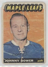 1965-66 Topps Johnny Bower #77 HOF 0o5t