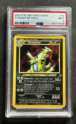 Tyranitar (Unlimited) graded PSA 9 for sale on eBay