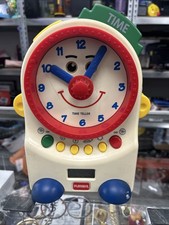 Playskool Hasbro Teachin' Time Talking Clock - VINTAGE, PS-725
