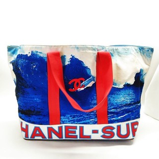 Chanel Tote Bag Multi Color Canvas 1083360