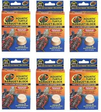 Zoo Med Aquatic Turtle Banquet Blocks 6-Pack - Slow Release Food