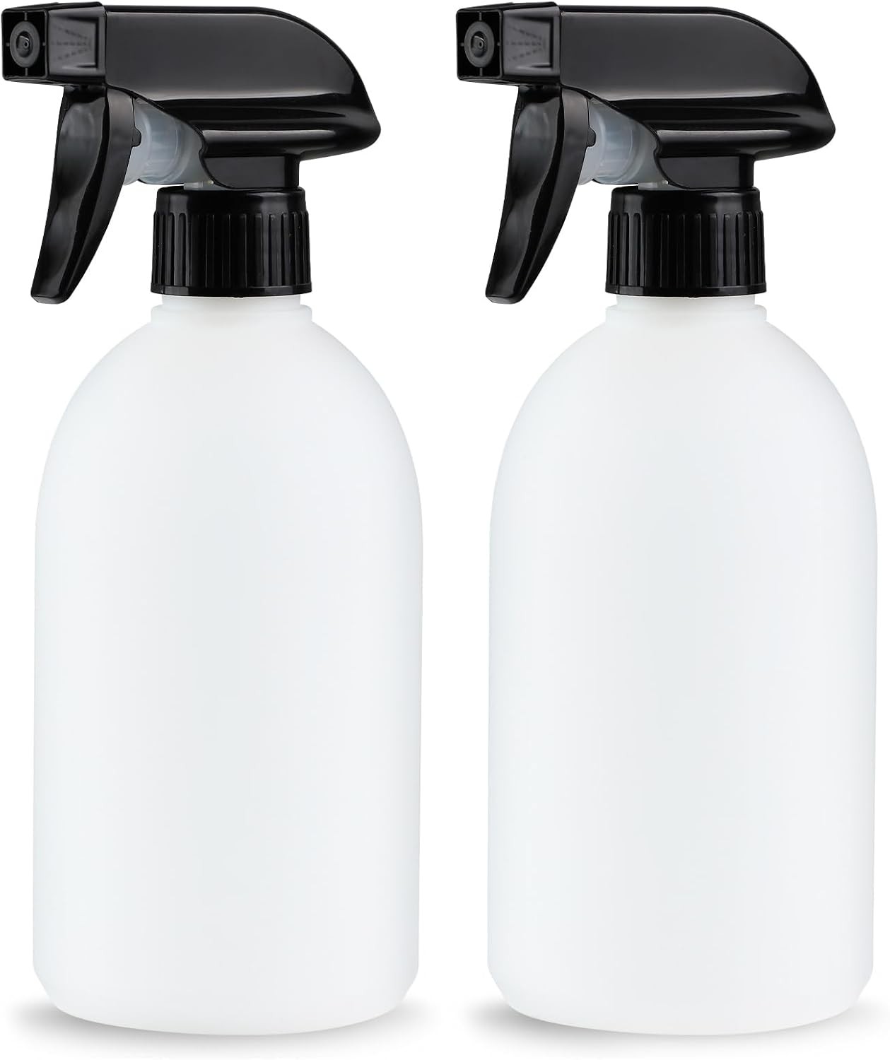 Paquete de 2 botellas de spray de 16 oz, boquilla ajustable a prueba de fugas para plantas y cabello