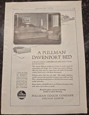 Pullman Couch 2 print ads Country Life 1923