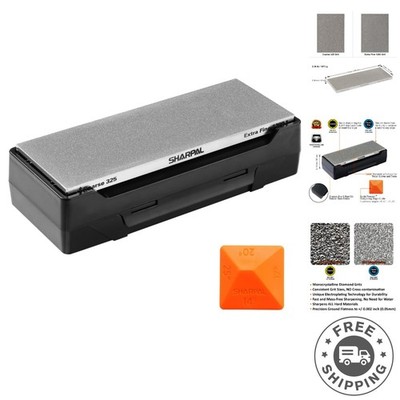 Fast & Durable Diamond Sharpener with MirrorFlat Tech - Coarse & Extra Fine Grit
