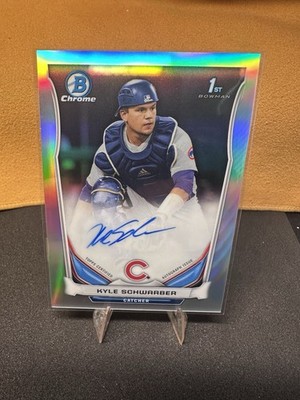 2014 Bowman Draft - Chrome Draft Pick Autographs Kyle Schwarber #BCA-KS...