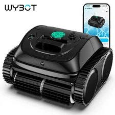 WYBOT C1 Pool Cleaner Wall Climb Cordless Robotic Pool Vacuum In-Ground Pools US