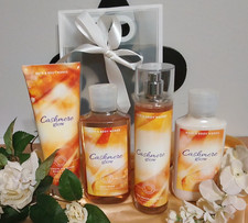 Bath & Body Works Cashmere Glow Shower Gel, Body Cream, Lotion & Mist Set
