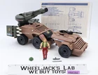 Mean Dog W/ Wild Card 100% Complete GI Joe 1988 Hasbro Action Figure Vehicle