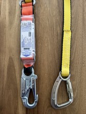 Honeywell North Shock-Absorbing Tie-Back Lanyard, 6 ft Yellow Discontinued