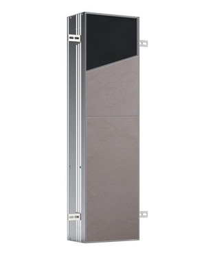 emco asis module plus, WC-Modul-Unterputzmodell, Glasablage, Metallablage,