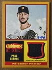 2025 Topps Heritage High Number Paul Skenes Clubhouse Relic Gold 81/99 CCR-PS