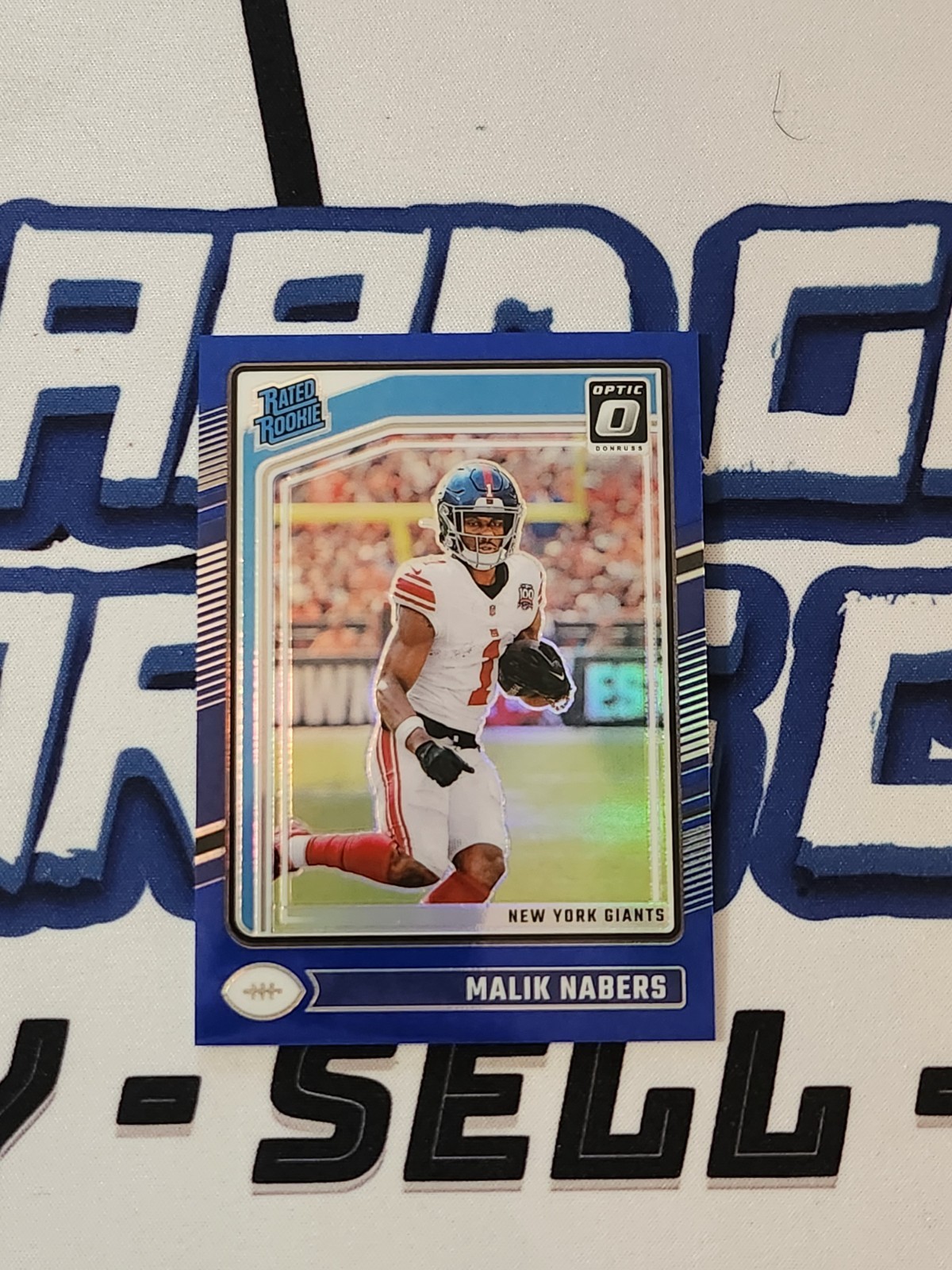 2024 Panini Donruss Optic Blue Rated Rookie #271 Malik Nabers /199