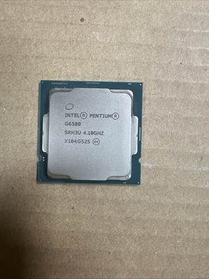 Intel Pentium Gold G6500 4.10GHz FCLGA1200 4MB 8GT/s CPU Processor SRH3U