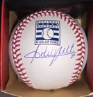 Adrian Beltre Texas Rangers Autographed Hall of Fame Logo Baseball