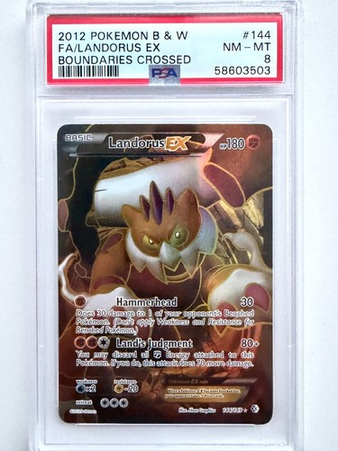 Landorus-EX graded PSA 8 for sale on eBay