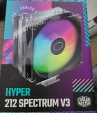 Cooler Master Hyper 212 Spectrum V3 ARGB CPU Cooler 120mm Fan AMD Intel 4-Pin