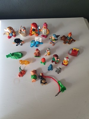 Konvolut Figuren Ü-Ei Knax Werbefiguren AOK Dr. Oetker Vintage 80er 90er