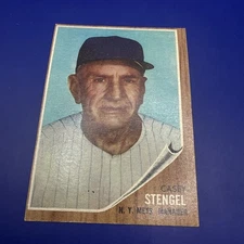 1962 Topps Casey Stengel #29 New York Mets Stunner Sharp