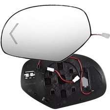 Left Driver Side Mirror Glass Replacement for 09-14 Chevy Silverado Suburban ...
