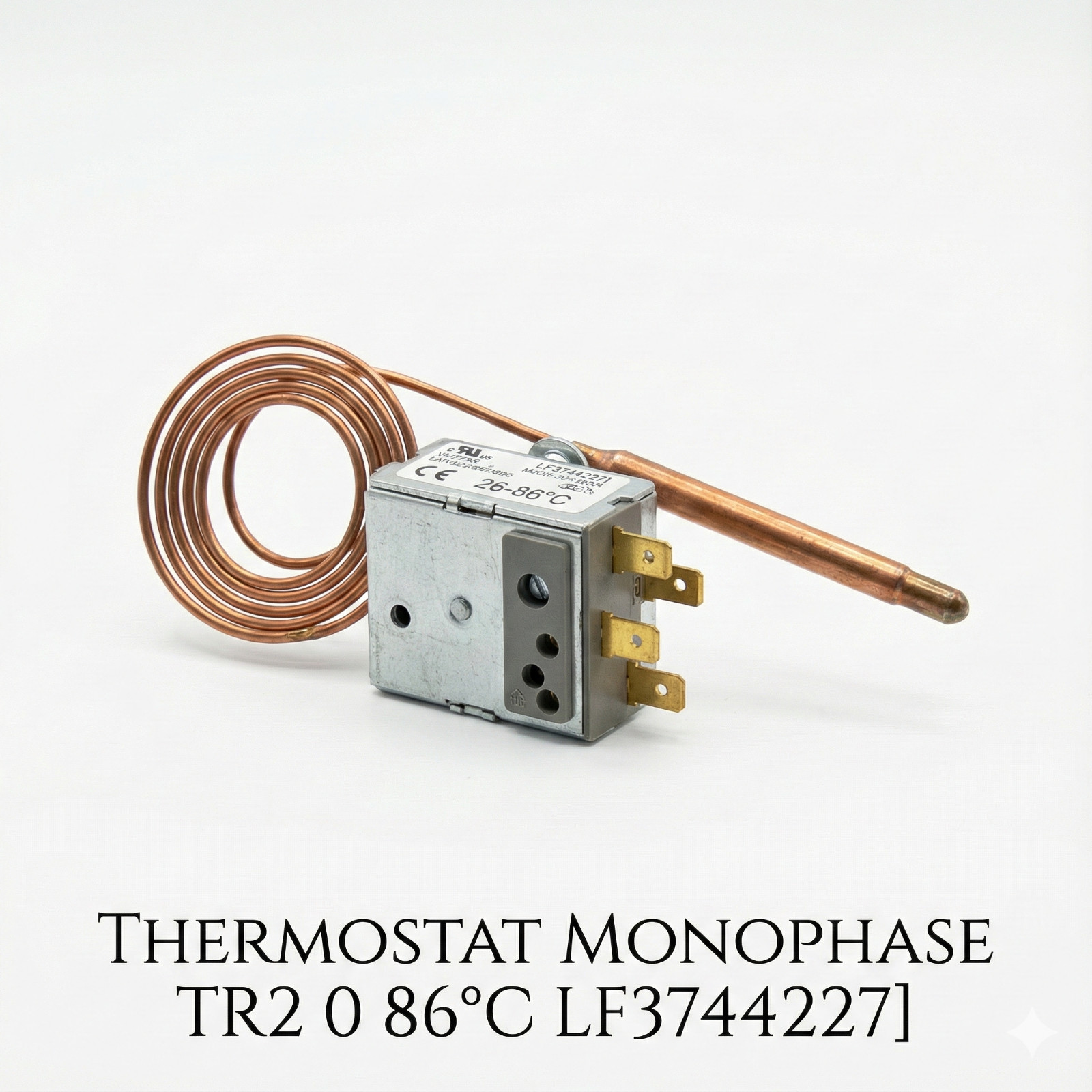 Thermostat monophase TR2 0 86°C LF3744227 commutateur thermique de rechange pour ballon d'eau