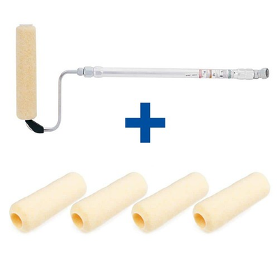 #ad Magnum Pressure Roller Kit with 3 4 inch Roller Cover 4 Pack for Paint Sprayer $150.90