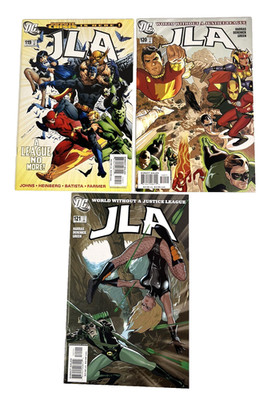 DC Comics Justice League of America #119, #120, & #121 (3 - lot) Infinite crisis