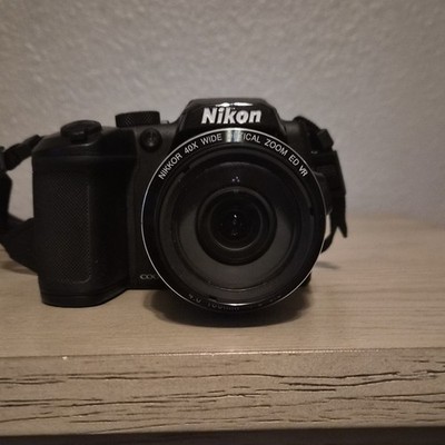 Nikon COOLPIX B500 16MP Black Point & Shoot Camera 40x Zoom Flash Audio