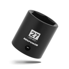 12 Drive Shallow Impact Socket Cr-mo 27mm 6 27mmshallow