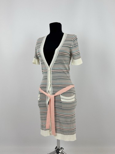 Missoni Knitted Long Cardigan Dress Made in Italy