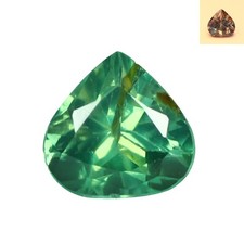 0.26 Ct IF Pear 4.8 x 4.6 MM 100% Natural Blue Green TO Red Russian Alexandrite