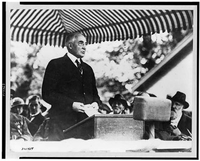 President W Harding speaks,Grant's birthplace,centenary,Point Pleasant,OH,1922