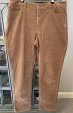 Womens Charter Club Lexington Corduroys Size 10 Camel Color