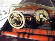 Vintage Schuco Combinato 4003 German tinplate clockwork Original Car