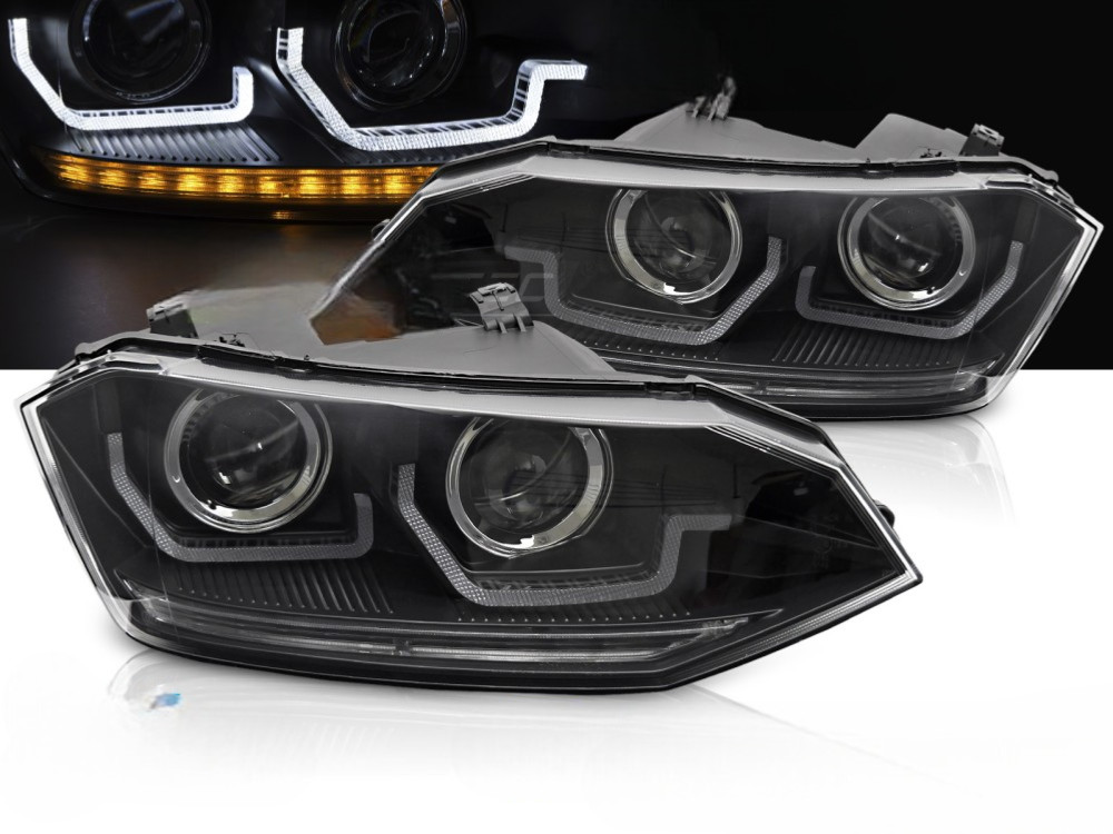 Feux Polo 6 2G LED anti-jaunissement pour remplacer vos phares halogènes usés
