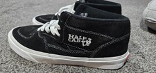 VANS Half Cab Black VN000DZ3BLK Size 9uk Brand New Never Worn