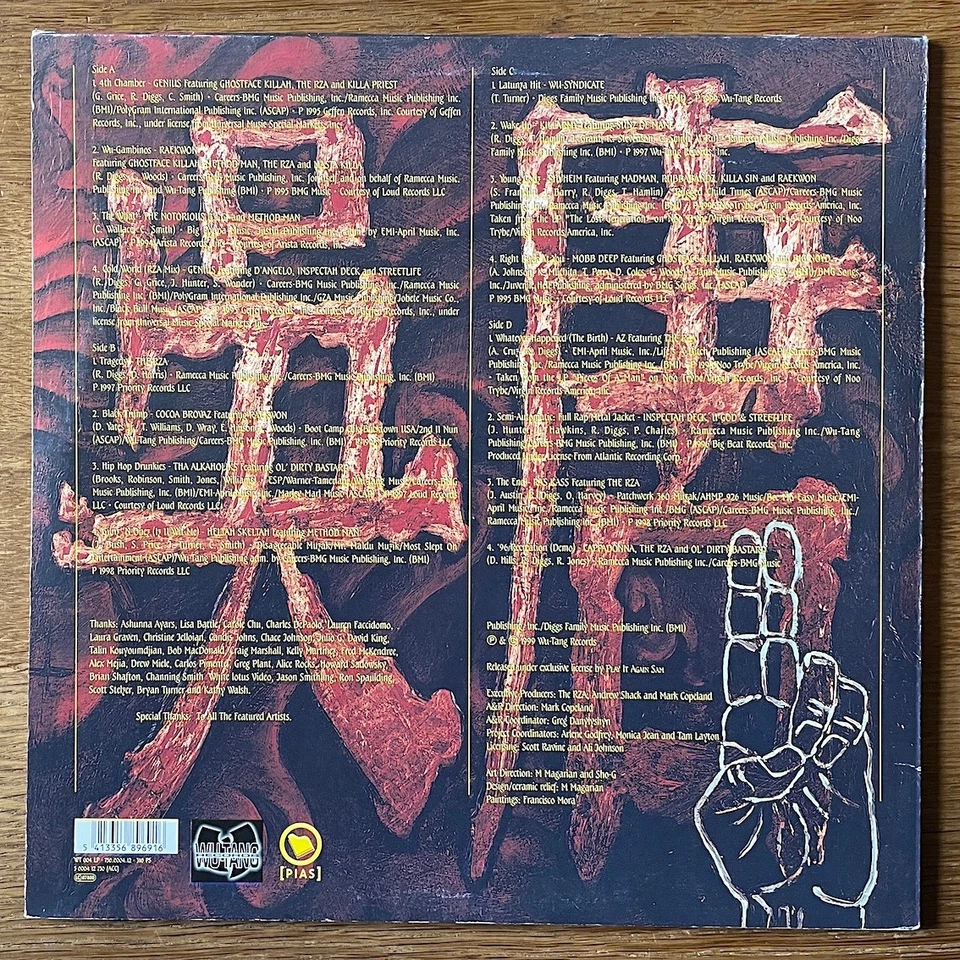 2 LP VARIOUS Wu-Chronicles WU-TANG CLAN HIP HOP gangsta CONSCIOUS hardcore - Bild 2 von 3