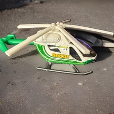 Matchbox Sky Busters 2009 Air Blade Helicopter 18/32 Green