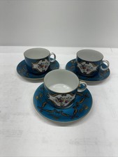 Antique Limoges tea set with Saucers, Set Of 3
