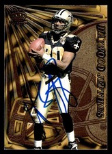 1997 Pacific Dynagon Prism Football #65 Haywood Jeffries Signed Auto (no COA)