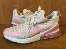 Nike Shoes Youth 5 Air 270 Max Sneakers CV9645-600 Pink Fabric Lace Up Low Top