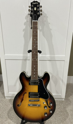 Epiphone ES-339 Semi-Hollow Electric Guitar, Vintage Sunburst w/Hardshell Case!